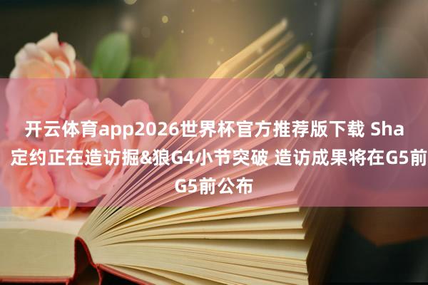 开云体育app2026世界杯官方推荐版下载 Shams：定约正在造访掘&狼G4小节突破 造访成果将在G5前公布